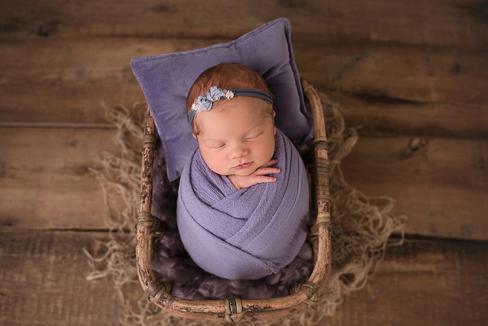 séance photo studio bébé