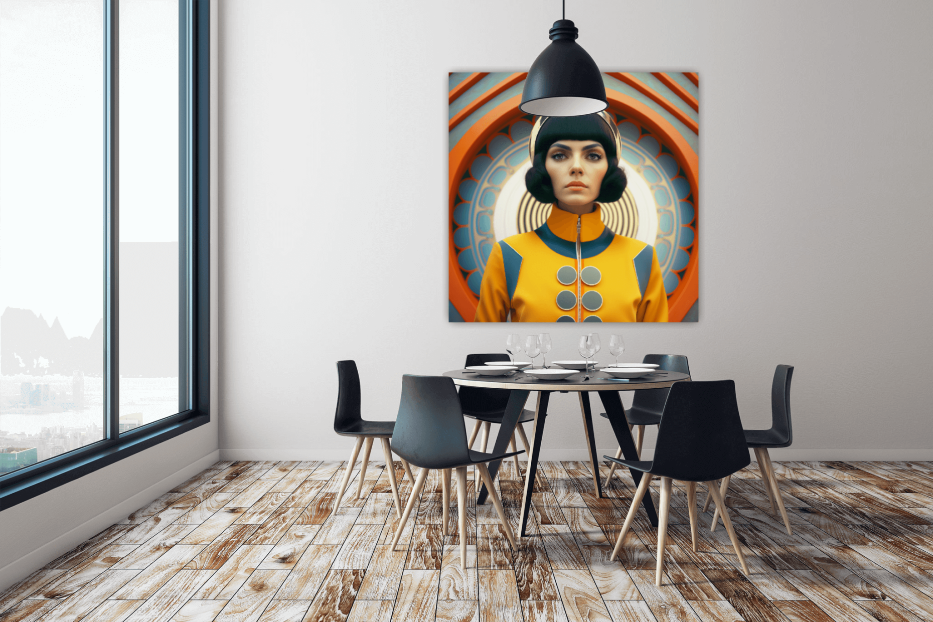 tableau-art-portrait-futuriste